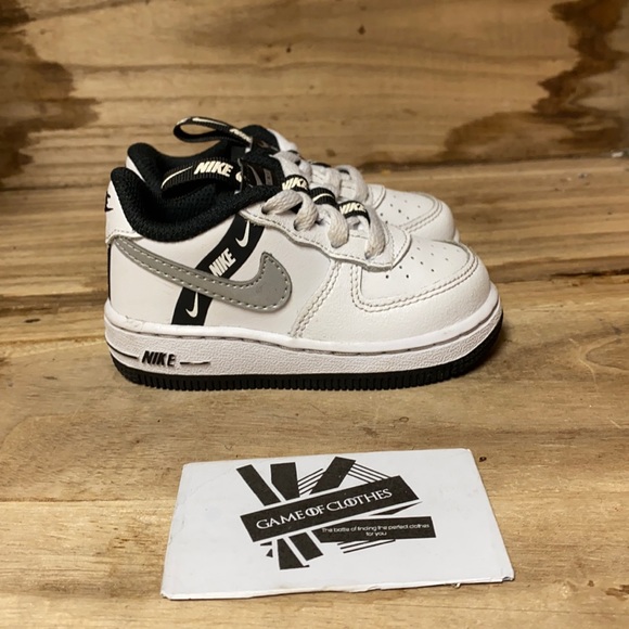 white & silver air force 1 lv8 ksa trainers